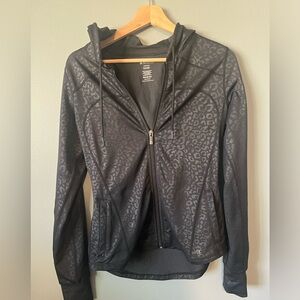 Buffbunny Core Jacket in Black Leopard